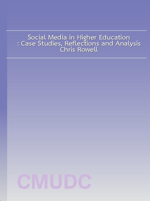 social media in higher education case studies reflections and analysis