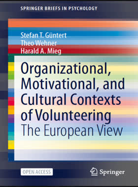 Organizational, Motivational, and Cultural Contexts of Volunteering : The European View book