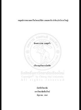 กลยุทธ์การตลาดออนไลน์ของบริษัท นพดลพานิช จำกัด (สำนักงานใหญ่) book