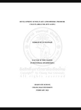 Development of multi-jet atmospheric pressure cold plasma for anti-aging book