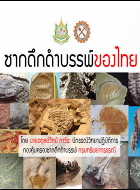 ซากดึกดำบรรพ์ในประเทศไทย book