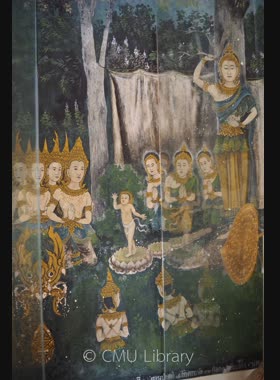 จิตรกรรมฝาผนังวัดพระธาตุดอยสุเทพ : เรื่องพุทธประวัติ book