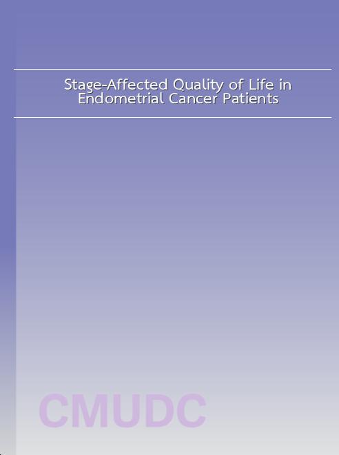 Stage-Affected Quality of Life in Endometrial Cancer Patients book