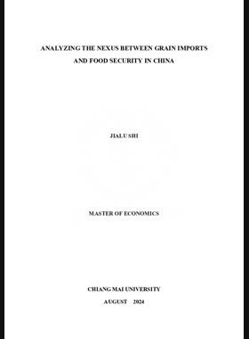 Analyzing the nexus between grain imports and food security in China book