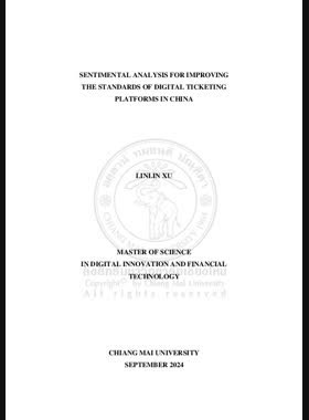 Sentimental analysis for improving the standards of digital ticketing platforms in China book