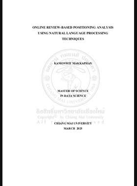 Online review-based positioning analysis using natural language processing techniques book