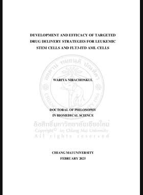 Development and efficacy of targeted drug delivery strategies for leukemic stem cells and FLT3-ITD AML cells book