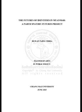 The Futures of identities in Myanmar: A Participatory futures project book