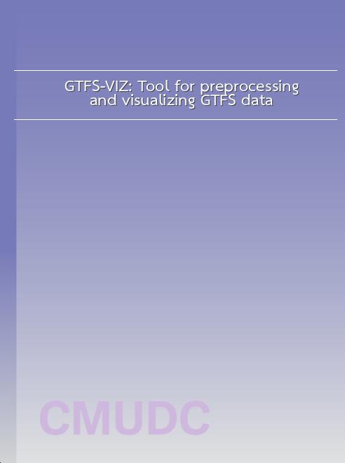 GTFS-VIZ: Tool for preprocessing and visualizing GTFS data book